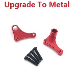 Shcong Wltoys 12428 12427 12428-A 12427-A 12428-B 12427-B 12428-C 12427-C RC Car accessories list spare parts left and right commutator left (Metal) Red