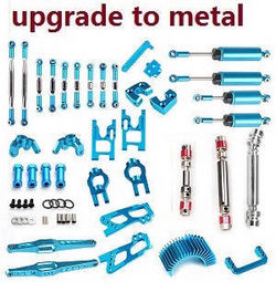 Shcong Wltoys 12423 12428 RC Car accessories list spare parts upgrade to metal group set B