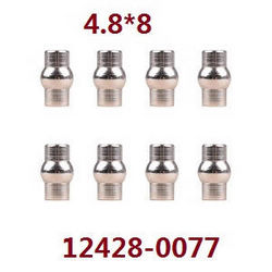 Shcong Wltoys 12428 12427 12428-A 12427-A 12428-B 12427-B 12428-C 12427-C RC Car accessories list spare parts ball head 4.8*8 (0077)