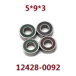 Shcong Wltoys 12428 12427 12428-A 12427-A 12428-B 12427-B 12428-C 12427-C RC Car accessories list spare parts bearing 5*9*3 (0092) - Click Image to Close