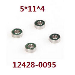 Shcong Wltoys 12428 12427 12428-A 12427-A 12428-B 12427-B 12428-C 12427-C RC Car accessories list spare parts bearing 5*11*4 (0095) - Click Image to Close
