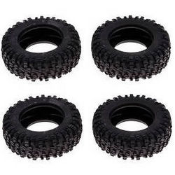 Shcong Wltoys 12423 12428 RC Car accessories list spare parts tire skin 4pcs - Click Image to Close