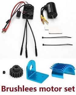 Shcong Wltoys 12423 12428 RC Car accessories list spare parts brushless and ESC board set