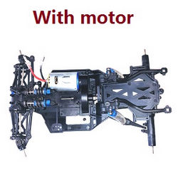 Shcong Wltoys 12428 12427 12428-A 12427-A 12428-B 12427-B 12428-C 12427-C RC Car accessories list spare parts car body and drive assembly with motor (Front+Middle+Rear)