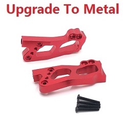 Shcong Wltoys 12428 12427 12428-A 12427-A 12428-B 12427-B 12428-C 12427-C RC Car accessories list spare parts left and right rear suspension frame (Metal) Red - Click Image to Close