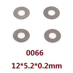 Shcong Wltoys 12429 RC Car accessories list spare parts shim ring 12*5.2*0.2mm (0066)