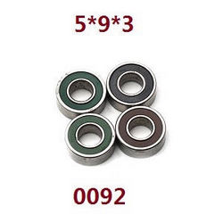 Shcong Wltoys 12429 RC Car accessories list spare parts bearing 5*9*3 (0092)