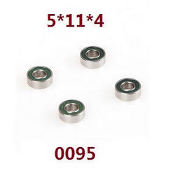 Shcong Wltoys 12429 RC Car accessories list spare parts bearing 5*11*4 (0095)