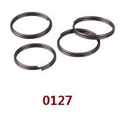 Shcong Wltoys 12429 RC Car accessories list spare parts then cup spring (0127) - Click Image to Close