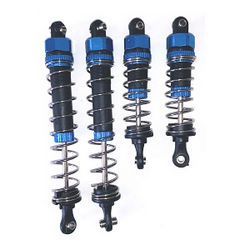 Shcong Wltoys 12429 RC Car accessories list spare parts front suspension and rear shock set (Blue head)