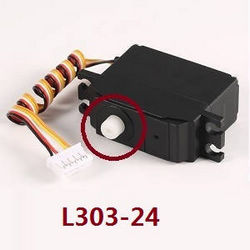 Shcong Wltoys 12429 RC Car accessories list spare parts SERVO (L303-24) - Click Image to Close