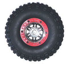 Shcong Wltoys 12429 RC Car accessories list spare parts tire (Red) - Click Image to Close