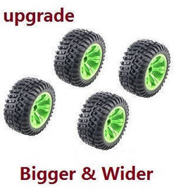 Shcong Wltoys 12628 RC Car accessories list spare parts tires 4pcs (Upgrade) - Click Image to Close