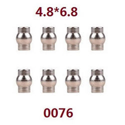 Shcong Wltoys 12628 RC Car accessories list spare parts ball head 4.8*6.8 (0076)