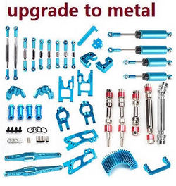 Shcong Wltoys 12628 RC Car accessories list spare parts metal Upgrade Kit B