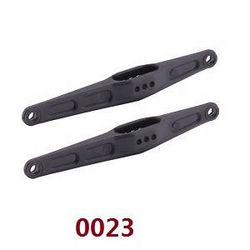Shcong Wltoys 12628 RC Car accessories list spare parts after the arm (0023 Black V1) - Click Image to Close