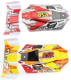 Wltoys 144001 car shell Red and Yellow