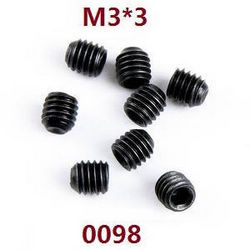 Shcong Wltoys 144001 RC Car accessories list spare parts M3*3 machine screws 0098