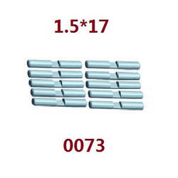 Shcong Wltoys XK 144010 RC Car accessories list spare parts small metal bar 1.5*17 0073
