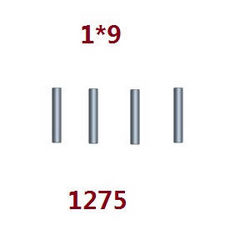 Shcong Wltoys XK 144002 RC Car accessories list spare parts small metal bar 1*9 1275 - Click Image to Close