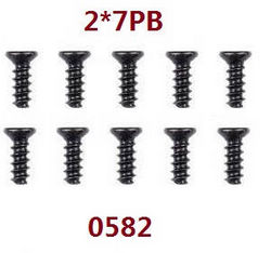 Shcong Wltoys XK 144010 RC Car accessories list spare parts screws M2*7PB 0582