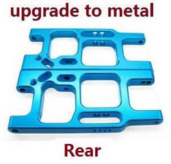Shcong Wltoys 144001 RC Car accessories list spare parts rear swing arm (Metal Blue) - Click Image to Close