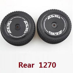 Shcong Wltoys 144001 RC Car accessories list spare parts rear tires 1270 - Click Image to Close