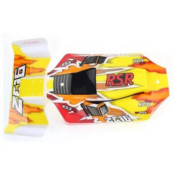 Shcong Wltoys 144001 RC Car accessories list spare parts car shell (Yellow)