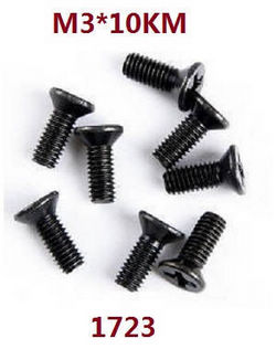 Shcong Wltoys XK 144010 RC Car accessories list spare parts screws set 3*10KM 1723 - Click Image to Close