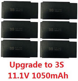 MJX Hyper Go 16207 16208 16209 16210 11.1V 1050mAh battery (3S) 6pcs