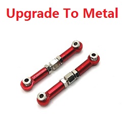 MJX Hyper Go 16207 16208 16209 16210 upgrade to metal steering connect buckle (Red) - Click Image to Close