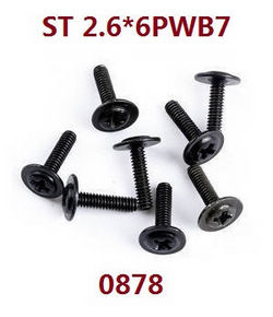 Shcong Wltoys WL XK WL-Model 16800 Excavator accessories list spare parts screws set ST2.6*6 PWB 0878