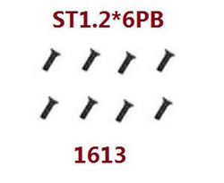 Shcong Wltoys 18428-A RC Car accessories list spare parts screws ST1.2*6PB 1613