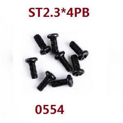 Shcong Wltoys 18428-A RC Car accessories list spare parts screws ST2.3*4PB 0554