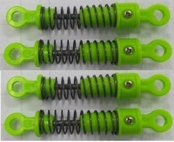 Shcong Wltoys 18428-A RC Car accessories list spare parts shock absorber (Green) 4pcs