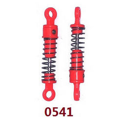 Shcong Wltoys 18428-B RC Car accessories list spare parts shock absorber 2pcs Red 0541