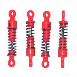 Shcong Wltoys 18428-B RC Car accessories list spare parts shock absorber 4pcs Red
