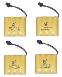 Shcong Wltoys 18428-B RC Car accessories list spare parts 4.8V 700mAh battery 4pcs