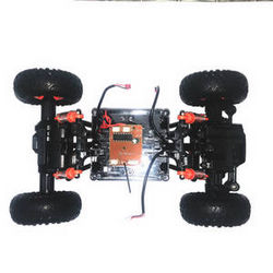 Shcong Wltoys 18428-B RC Car accessories list spare parts all driven and steering module with 4 tires + PCB board set