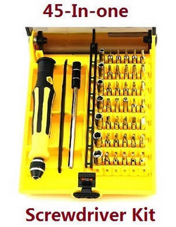 Shcong Wltoys 18428-B RC Car accessories list spare parts 45-in-one A set of boutique screwdriver