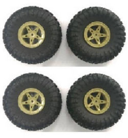 Shcong Wltoys 18428-C RC Car accessories list spare parts tires (light military green) 4pcs