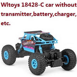 Shcong Wltoys 18428-C car without transmitter,battery,charger,etc. Blue