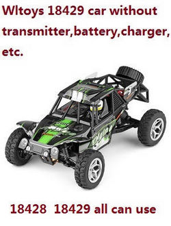 Shcong Wltoys 18428 18429 RC Car without transmitter,battery,charger,etc. Green