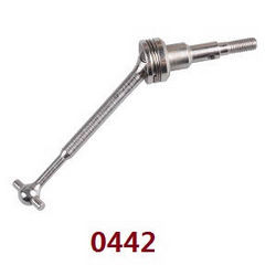 Shcong Wltoys 18428 18429 RC Car accessories list spare parts front wheel drive shaft 0442 - Click Image to Close