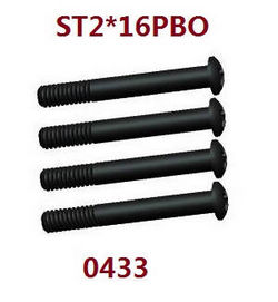 Shcong Wltoys 18428 18429 RC Car accessories list spare parts screws ST2*16PWB0 0433