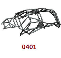 Shcong Wltoys 18428 18429 RC Car accessories list spare parts frame set 0401 Black