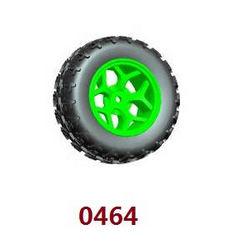 Shcong Wltoys 18428 18429 RC Car accessories list spare parts tire 0464 Green