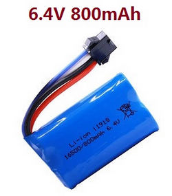 Shcong Wltoys 18428 18429 RC Car accessories list spare parts 6.4V 800mAh battery - Click Image to Close