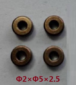 Shcong Wltoys 24438 24438B RC Car accessories list spare parts bearing 2*5*2.5 4pcs