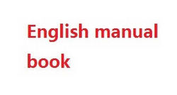 Shcong Wltoys 24438 24438B RC Car accessories list spare parts English manual book